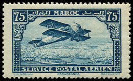 ** MAROC PA 4 : 75c. Bleu, TB - Altri & Non Classificati