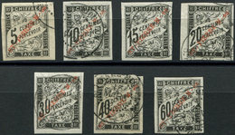 SAINT PIERRE ET MIQUELON Taxe 1/7 : Type Duval De 1893, Obl., TB - Timbres-taxe