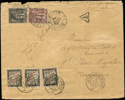 Let SAINT PIERRE ET MIQUELON Taxe 4/6 Obl. ST PIERRE Et MIQUELON 10/11/93 Sur Env. Affr. France N°83 Et 88 Obl. PA - Postage Due