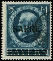 SARRE 30 : 5m. Bleu, Obl., TB - Unused Stamps