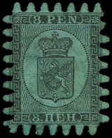 FINLANDE 6 : 8p. Noir Sur Vert, Obl., TB - Unused Stamps