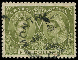 CANADA 53 : 5d. Olive, Obl., TB - Other & Unclassified