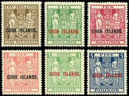 * ILES COOK 48/53 : La Série, TB - Cook Islands