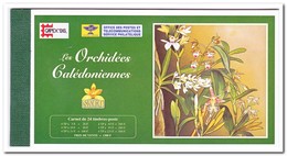 Nieuw Caledonië 1996, Postfris MNH, Flowers, Orchids ( Booklet, Carnet ) - Libretti