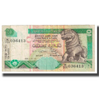 Billet, Sri Lanka, 10 Rupees, 2001, 2001-12-12, KM:108a, TB - Sri Lanka