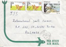 Senegal 1991 Thiaroye African Nations Cup Alger Football Soccer 100f Canoe Tourism Cover - Copa Africana De Naciones