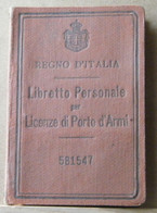 FT - REGNO D' ITALIA, PORTO D' ARMI 1920 - Documents Historiques