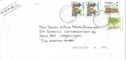 Zimbabwe 1997 Hillside Cecil House Tree Mine Workers Cover - Zimbabwe (1980-...)