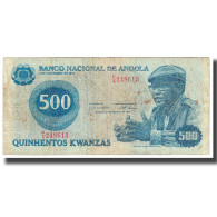 Billet, Angola, 500 Kwanzas, 1975, 1975-11-11, KM:116, TB - Angola