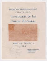 1964-CE-32 CUBA 1964 (LG1735) SPECIAL CANCEL. LIBRO DE LA EXPOSICION 200 ANIV CORREO MARITIMO - Maximum Cards