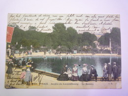 GP 2019 - 1624  PARIS  :  Jardin Du LUXEMBOURG   1906    XXX - Parques, Jardines