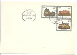 U1 Burgen Und Schlösser F.D.C. - Briefomslagen - Gebruikt