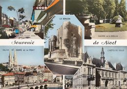 Cp , 79 , NIORT , Souvenir , Multi-Vues - Niort