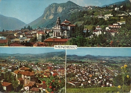 Mendrisio (Tessin, Svizzera) Vedute Panoramiche, Panoramic Views, Vues Panoramiques, Ansichten - Mendrisio