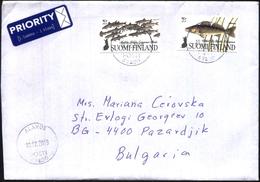 Mailed Cover (letter) With Stamps   Fauna Fishes 2019 From Finland - Brieven En Documenten
