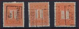 Lotje PELLENS Nr. 108 (3 X) Met Preo Nrs. 2133 , 2270 En 2309 ; Zie Ook 4 Scans ! Inzet Aan 3 Euro ! - Roller Precancels 1910-19