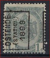 Voorafgestempeld Nr. 227 Wapenschild (nr. 53) Met Voorafstempeling OSTENDE (STATION) 1899 ; Staat Zie Scan ! - Rollo De Sellos 1894-99