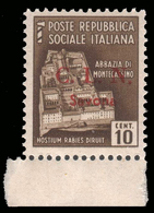 Italia - Comitato Liberazione Nazionale / SAVONA - 10 C.  "Monumenti Distrutti" - Comitato Di Liberazione Nazionale (CLN)