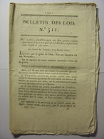 BULLETIN DES LOIS Du 19 MARS 1822 - INSPECTEUR GENERAL ARTILLERIE ET GENIE - COMPAGNIE DES GARDES A PIED DU CORPS DU ROI - Decrees & Laws