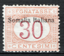 Somalia 1909 Segnatasse Sass.S15 */MH VF/F - Somalia