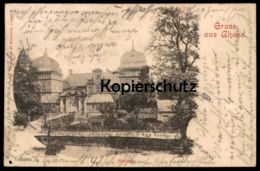 ALTE POSTKARTE GRUSS AUS AHAUS SCHLOSS Burg Chateau Castle Ansichtskarte AK Postcard Cpa - Ahaus