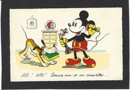 CPA Disney Walt Mickey écrite Téléphone SEPHERIADES - Other & Unclassified