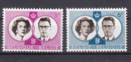 Belgium 1960 Mi#1229,1230 Mint Never Hinged - Ungebraucht