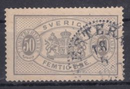 Sweden Official Stamp 1874 Mi#10 B A Used - Servizio