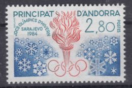 Andorra 1984 Winter Olympic Games Mi#348 Mint Never Hinged - Nuevos