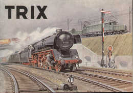 Catalogue TRIX EXPRESS 1951-52 HO (OO) Modell Eisenbahn Tischbahn - Duits