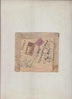 British India Registered Cover Gangapur Locomotive - Cartas & Documentos