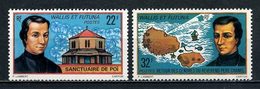 WALLIS FUTUNA 1977 N° 196/197 ** Neufs MNH Superbes C 4,60 € Cendres Révérend Père Chanel Sanctuaire Poï Iles - Unused Stamps