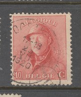 COB 168 Oblitération Centrale OOSTENDE + Cachet Facteur - 1919-1920 Roi Casqué