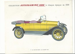 COLLECTION ASCORBAMINE LA TALBOT 1922 - Cars