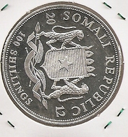 Somali Republic 2012 1 OZ Silver 100 Shillings African Wildlife Elephant Coin - Somalia