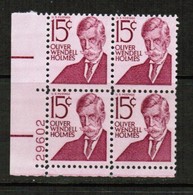 U.S.A.  Scott # 1288** VF MINT NH PLATE BLOCK Of 4  (LG-1125) - Numero Di Lastre