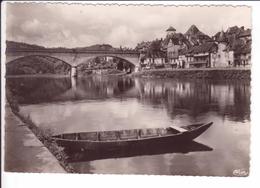 Delcampe - CP - ARGENTAT - Le Pont Et La Dordogne - Barque Ancienne - Argentat