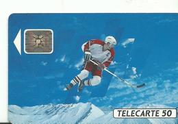 Telecarte Jeux Olympiques Hokey Sur Glace - Olympische Spelen