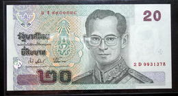 Thailand Banknote 20 Baht Series 15 P#109 SIGN#74 UNC - Thailand
