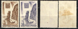 ST. PIERRE & MIQUELON - 1947 - Soldiers’ Bay - SENZA GOMMA - Unused Stamps