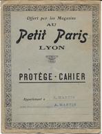 Protège-cahiers Publicitaire -  Magasin AU PETIT PARIS à LYON  Début XXe - Book Covers