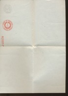 Papier Timbré Avec Beau Filigranne  Idéal Pour Faussaires !  Valeur 3F - Documents