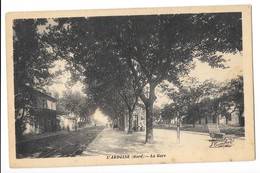 L'ARDOISE (30) Vue Intérieure De La Gare - Sonstige & Ohne Zuordnung