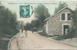 94 CPA NOISEAU Lavoir Communale Route Du Moulin D'Ambode - Noiseau