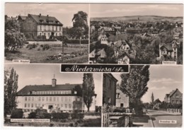 Niederwiesa - S/w Mehrbildkarte 1 - Niederwiesa