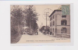 LOIRE SUR RHONE GARE - Loire Sur Rhone