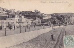 Fécamp, La Digue Promenade Et Les Bains (pk60735) - Fécamp