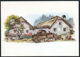 C4347 - TOP Künstlerkarte Aquarell - Bauernhaus Blättergraben Waldviertel - Pfingstsammlung Des Landes Niederösterreich - Zwettl