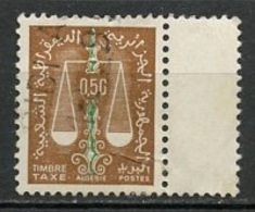 Algérie - Algerien - Algeria Taxe 1963 Y&T N°T62 - Michel N°P62 *** - 50c Balance - Timbres-taxe