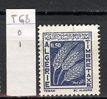 Algérie - Algerien - Algeria Taxe 1972 Y&T N°T68 - Michel N°P68 (o) - 50c épis De Blé - Segnatasse